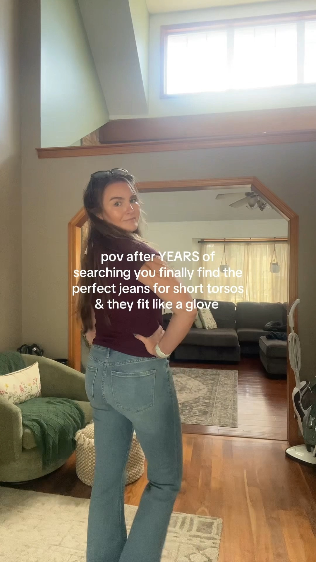 girls i finally found the perfect pair of jeans for short torso girls!!!  AND they aren’t $200+ :’) Comfy, affordable, hit at the perfect spot, & come in lots of colors, petite, long, etc. LIFE IS GOOD!!!! & this color is currently on sale!!! 

#LTKStyleTip #LTKSaleAlert