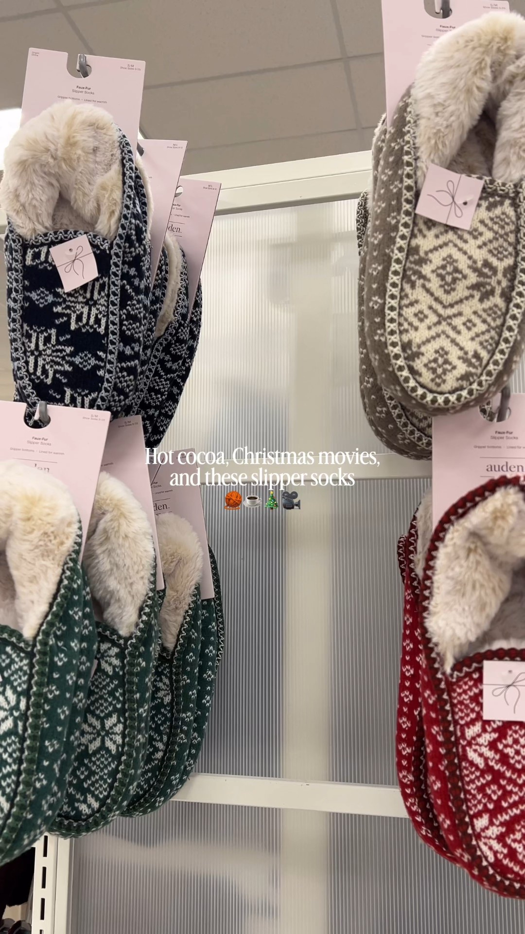 Stocking stuffer idea for her! The prettiest fair isle knit slipper socks 🧦✨

Christmas gift for her, Target finds, Target style, Women's slippers 

#LTKFindsUnder50 #LTKHoliday #LTKGiftGuide