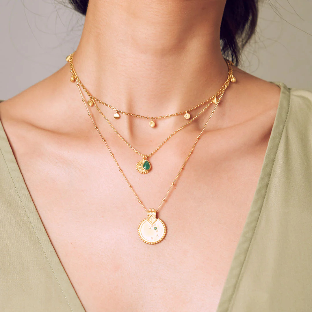 Moon Phases of Femininity Gold Choker | Satya Jewelry