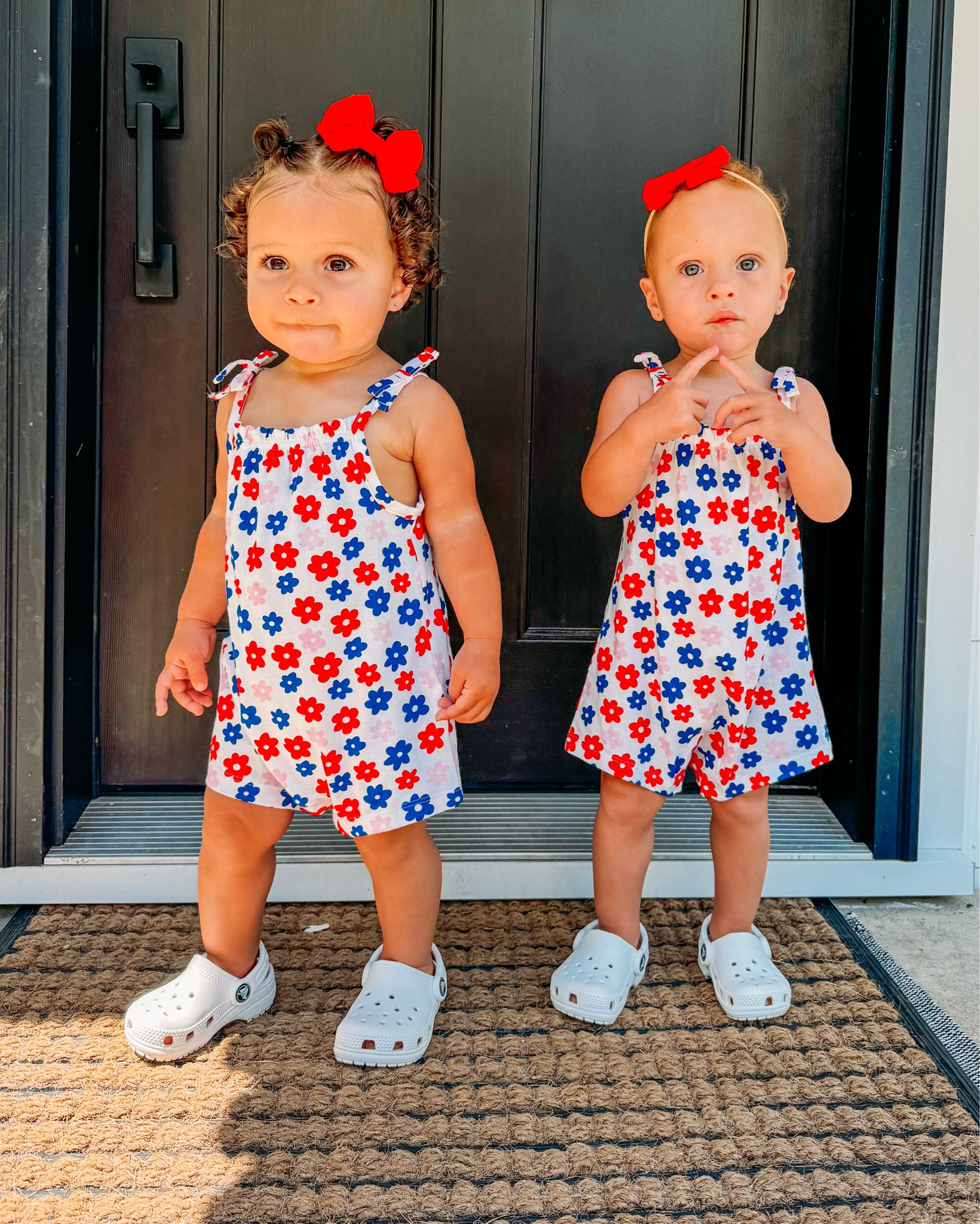This is giving chill backyard bbq 4th of July fit at someone’s house who probably has a water play area setup for the kids. It’s comfy, it’s cute, it’s red white and blue and casual enough to be a good play outfit ❤️🤍💙

#LTKKids #LTKBaby #LTKFamily