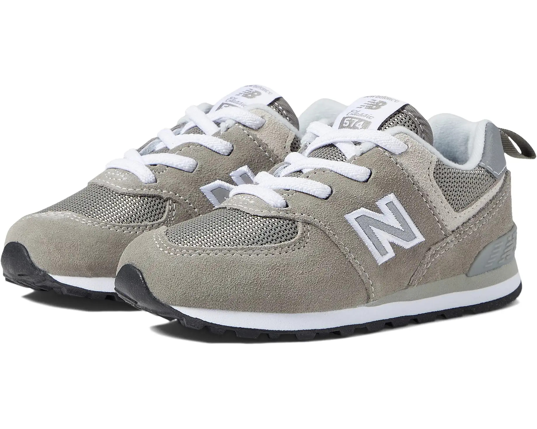 574 Bungee Lace (Infant/Toddler) | Zappos