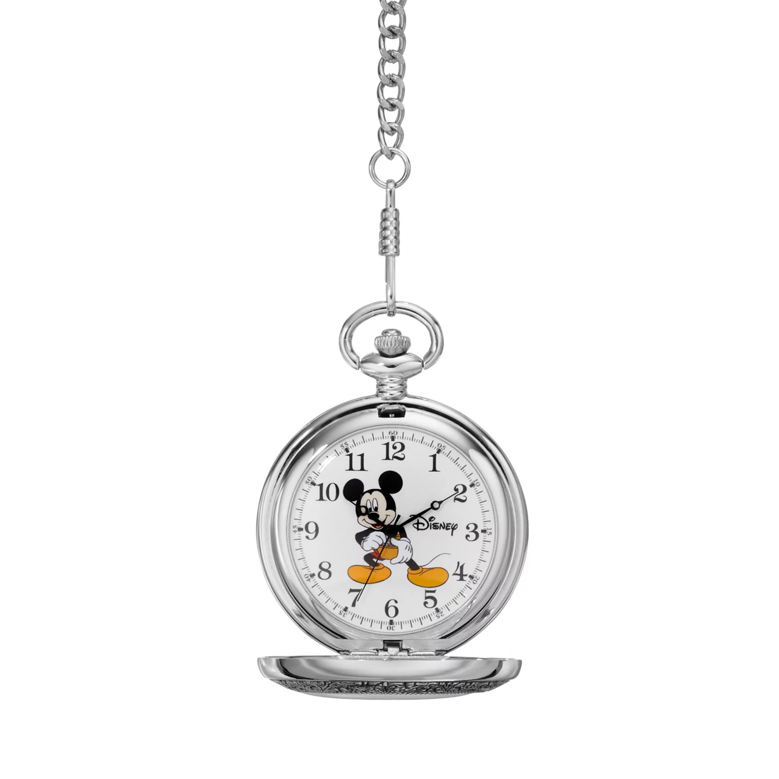 Disney's Mickey Mouse Men's Pocket Watch, Grey | Kohl's