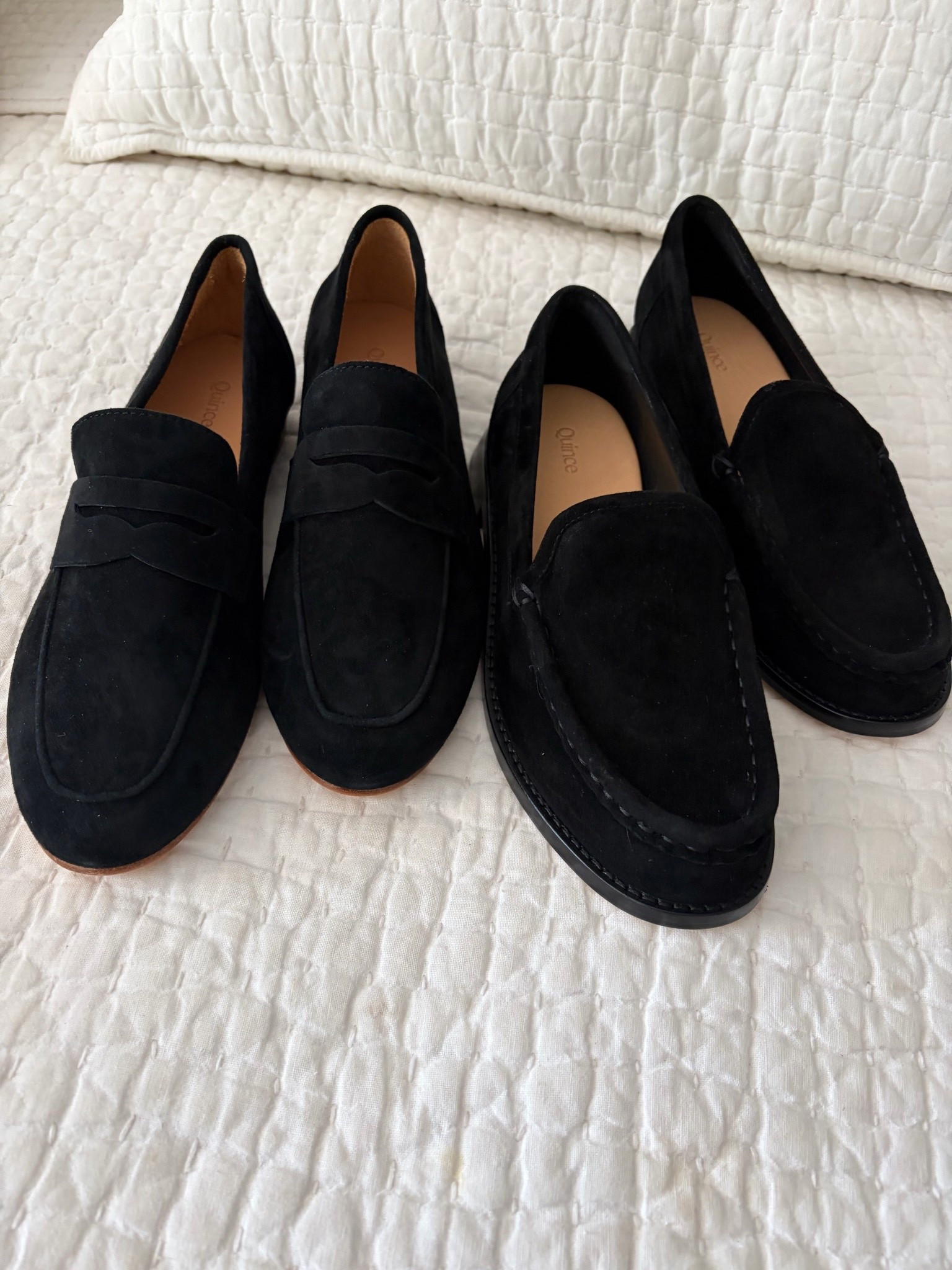 Comfortable and affordable black suede loafers from @Quince

#LTKWorkwear #LTKSeasonal