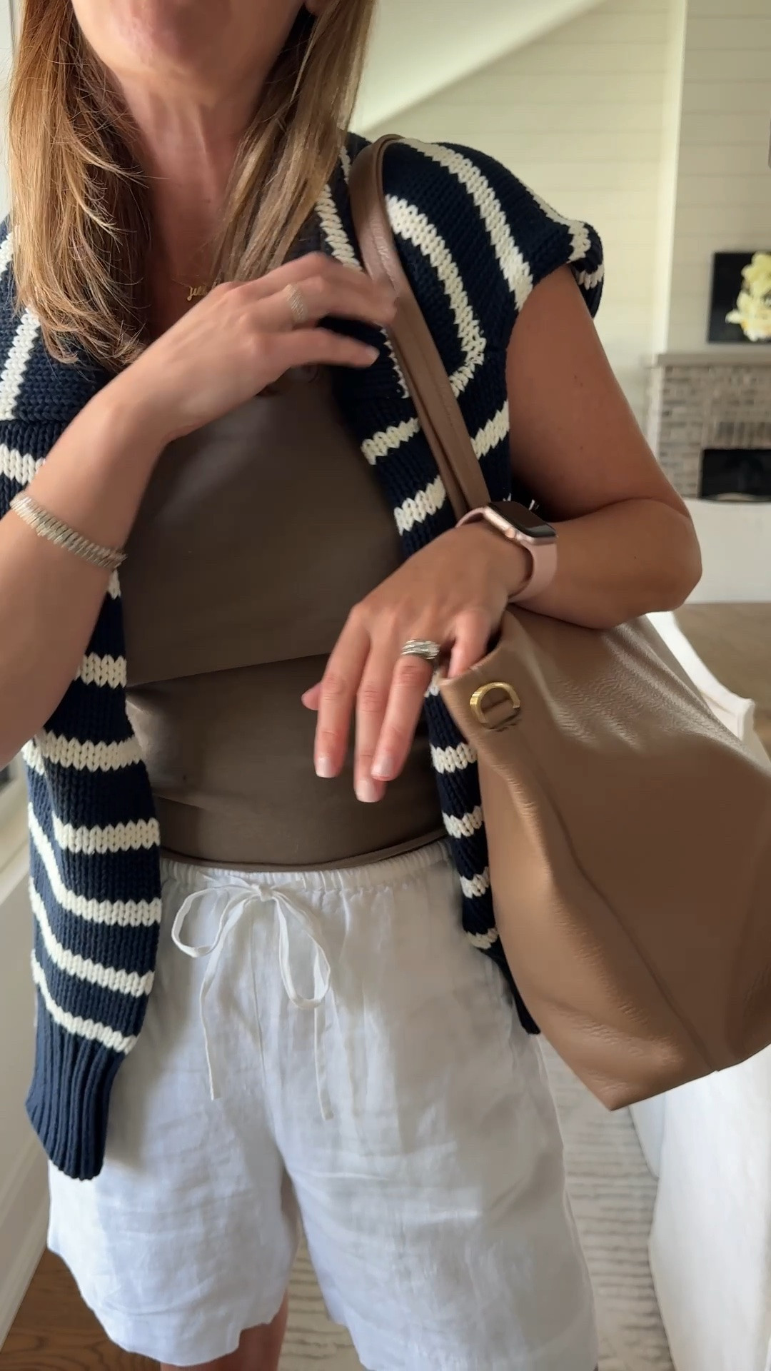 Top size small
Sweater size small
Shorts size XS

#LTKdayinmylife #LTKgrwm #LTKootd