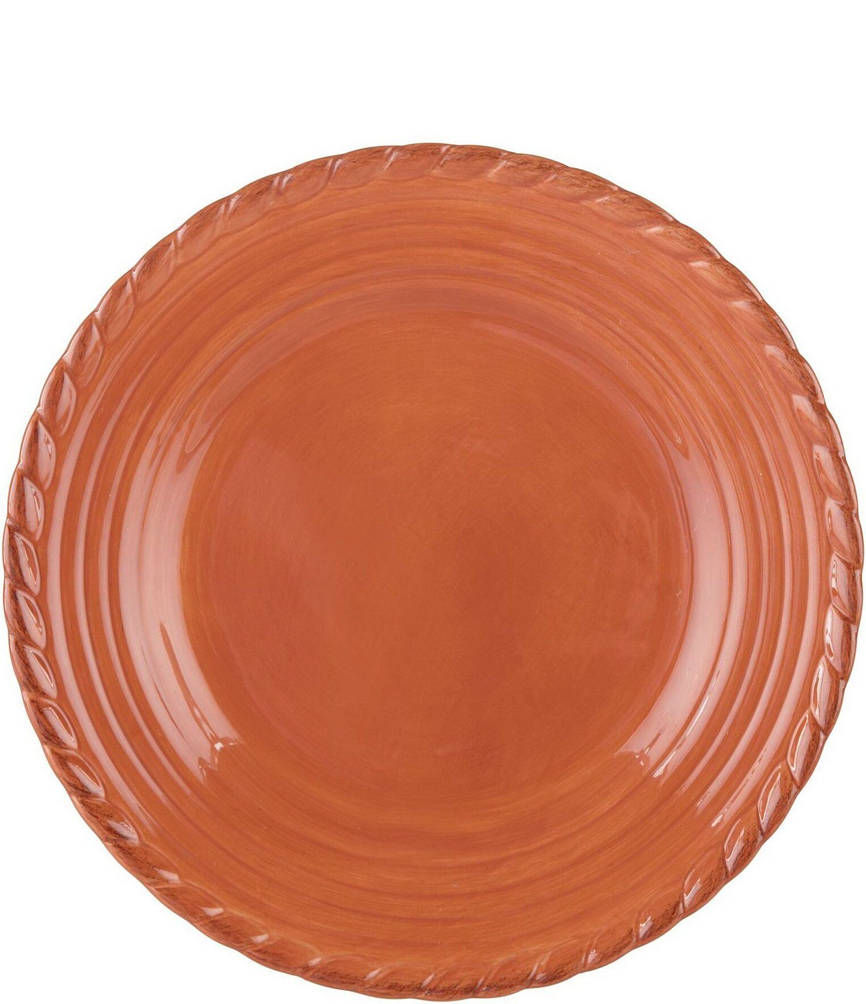 Tuscan Countryside Rope-Edged Stoneware Dinner Plate | Dillards