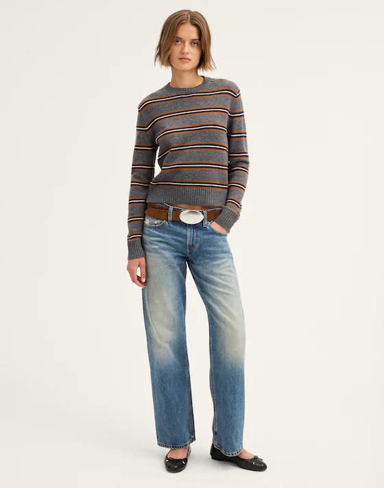 The Mila Crewneck in SoftWool | Madewell