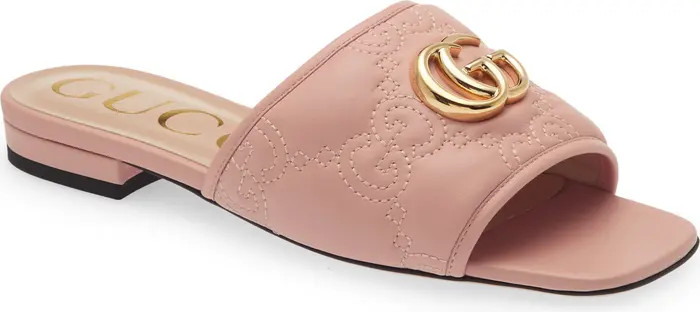 Jolie GG Matelassé Slide Sandal (Women) | Nordstrom