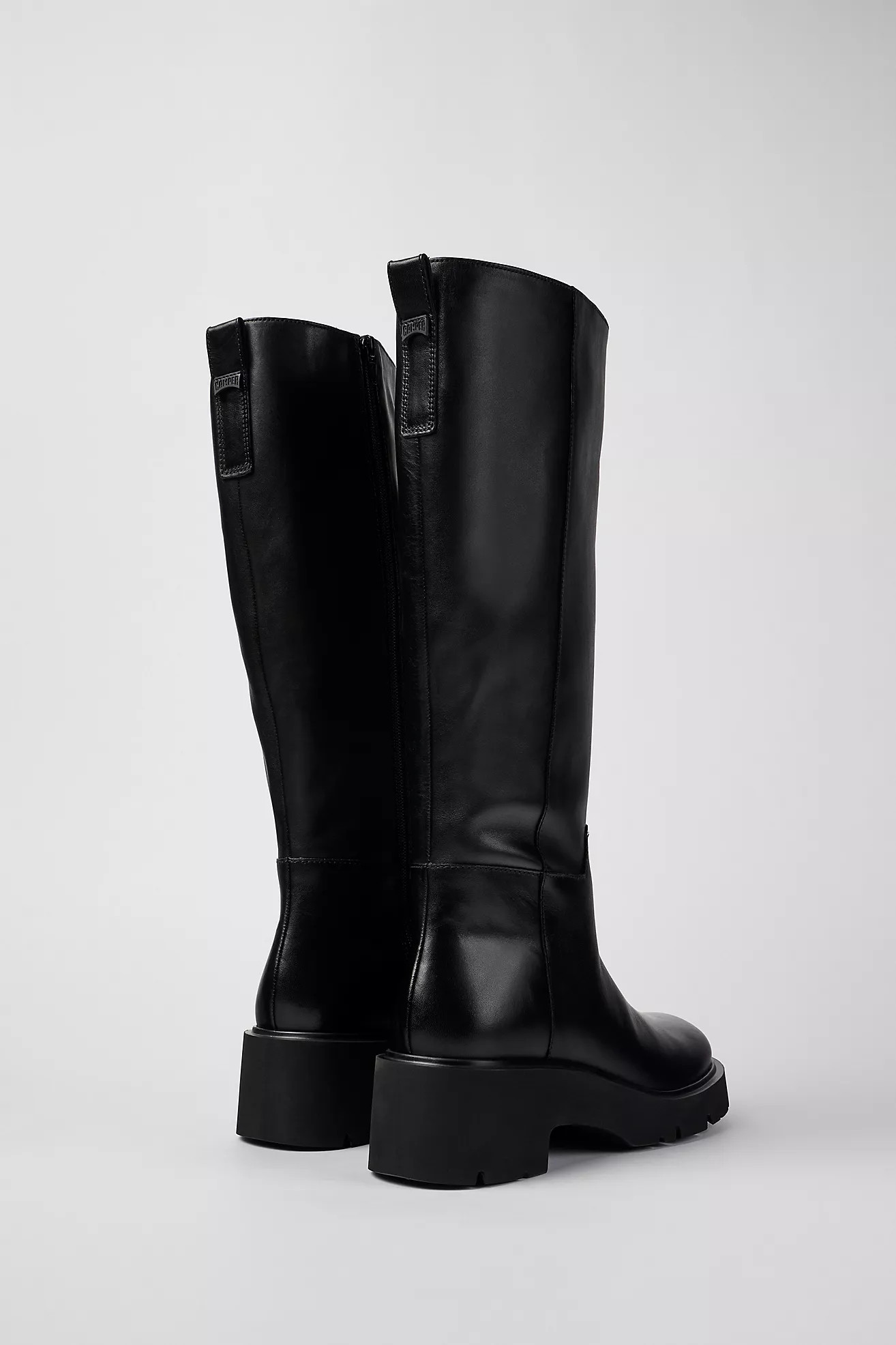 Camper Milah Tall Leather Boots | Anthropologie (US)