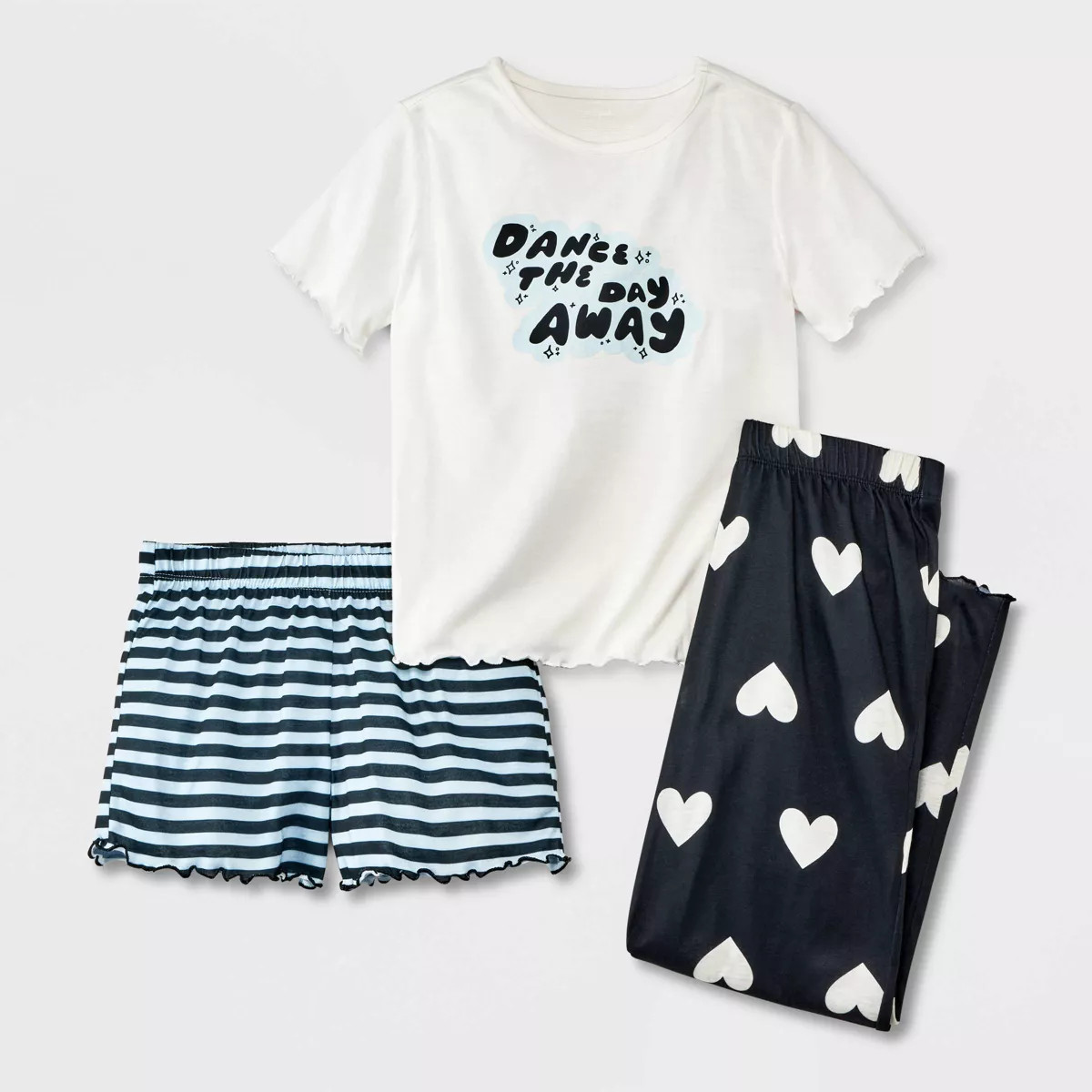 Girls' 3pc Short Sleeve Pajama Set - Cat & Jack™ | Target