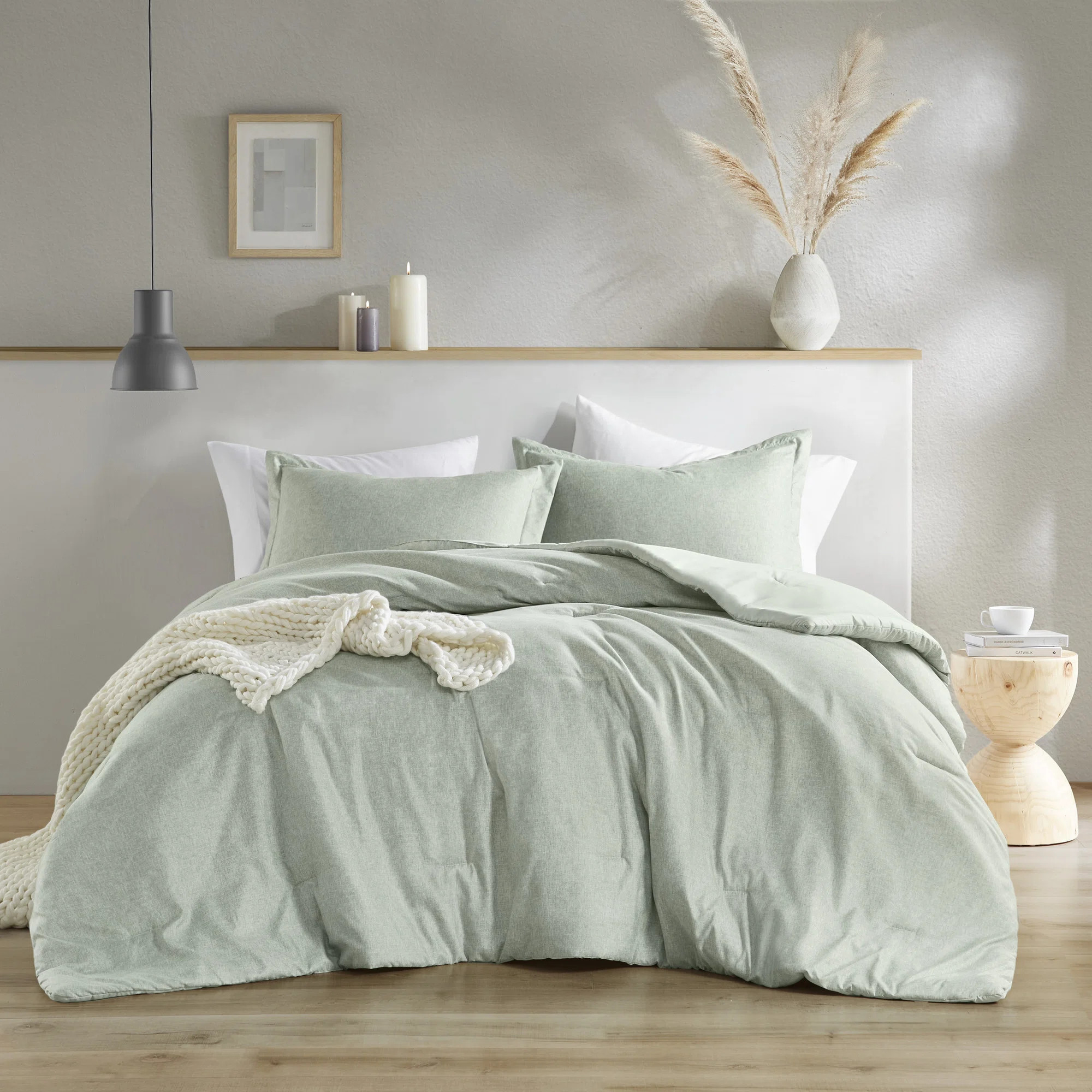 Camden Chambray Cozy Comforter Set | Wayfair North America