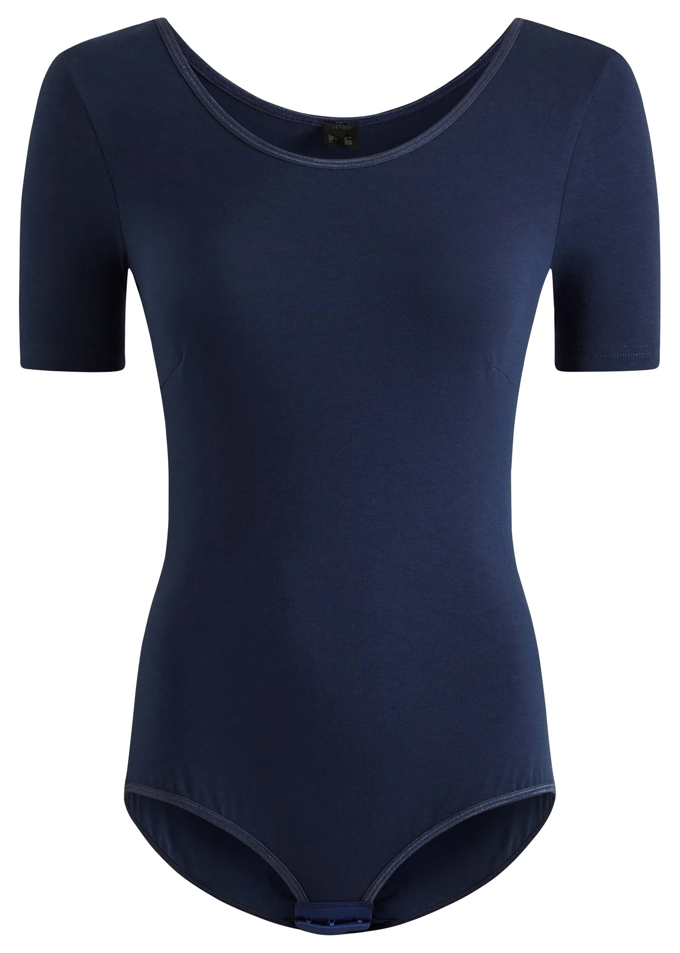 Body met halflange mouwen en katoen donkerblauw | Bonprix NL (Influencer)