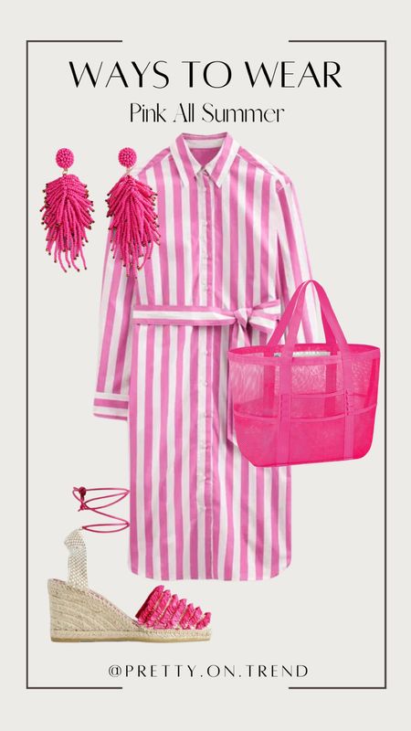 Pink tie waist dress 

#LTKshoecrush #LTKSeasonal #LTKworkwear