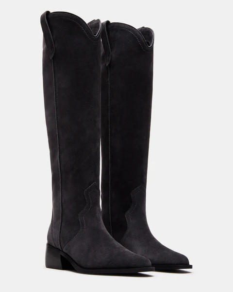 GARVY DARK GREY SUEDE | Steve Madden (US)