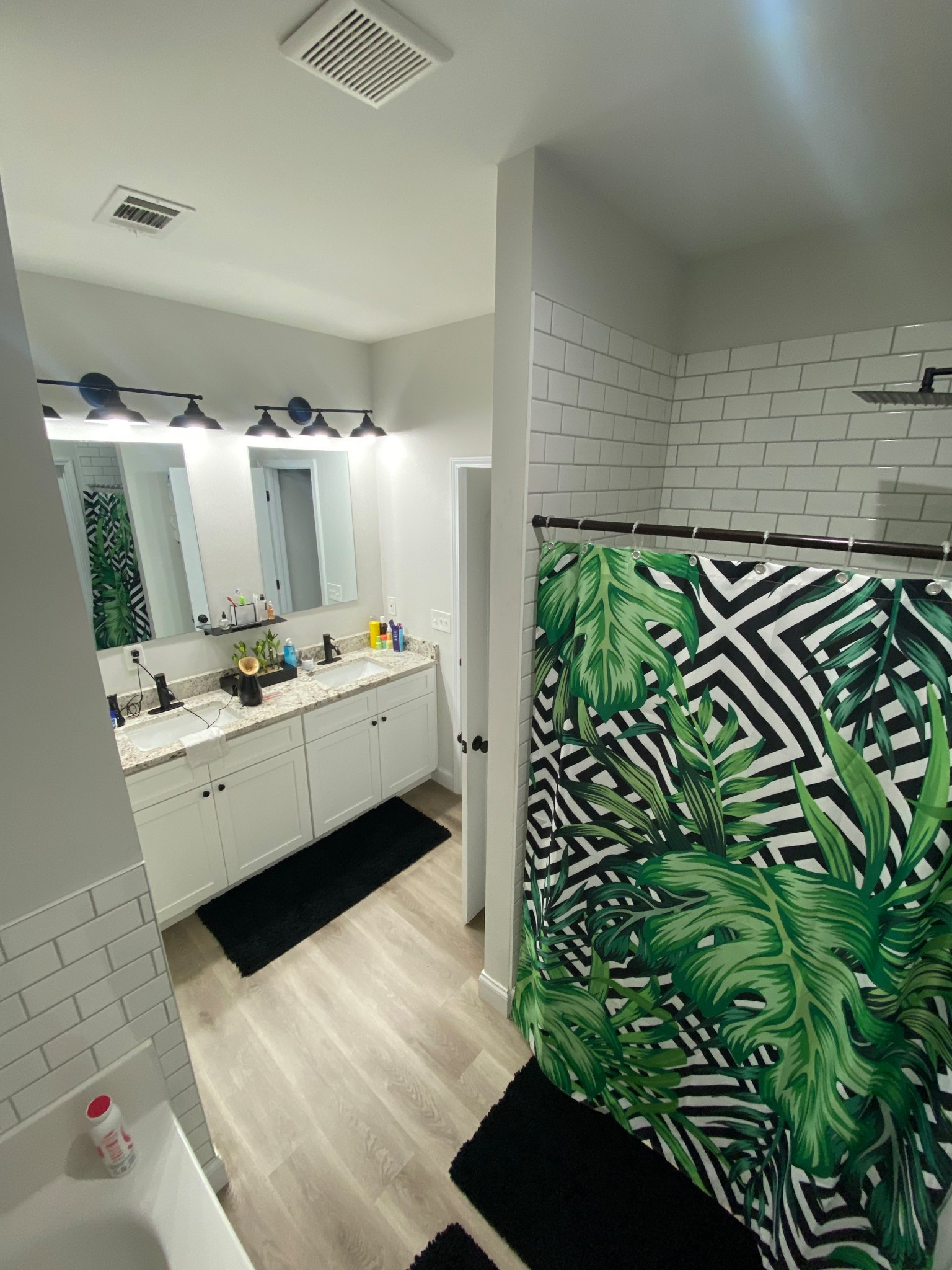 Bathroom decor is coming together slowly but surely 🤭🫶🏽 | home decor, bathroom essentials, new house decor, modern house decor, boohoo decor, tropical Home decor

#LTKFindsUnder50 #LTKHome #LTKFindsUnder100