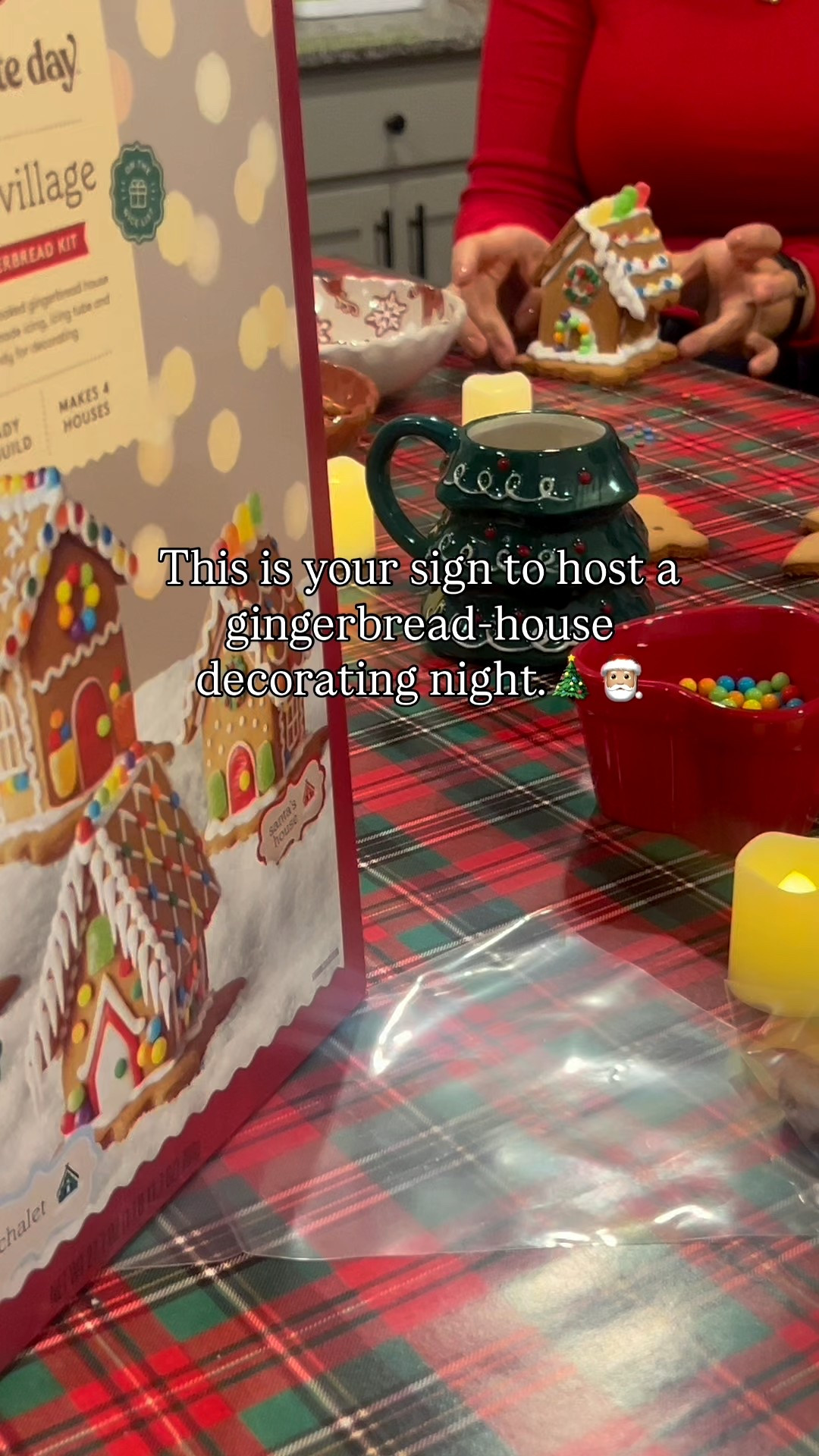 Fun activities for Christmas | This is your sign to host a gingerbread-house decorating night.

#LTKdayinmylife #LTKSeasonal #LTKHoliday