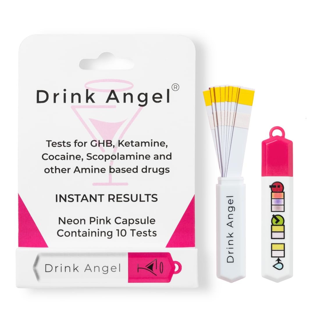 Drink Spike Test Kits - 10 Pack Discreet On-The-Go Testing Kits | Clinically Tested Tests | Anti ... | Amazon (US)