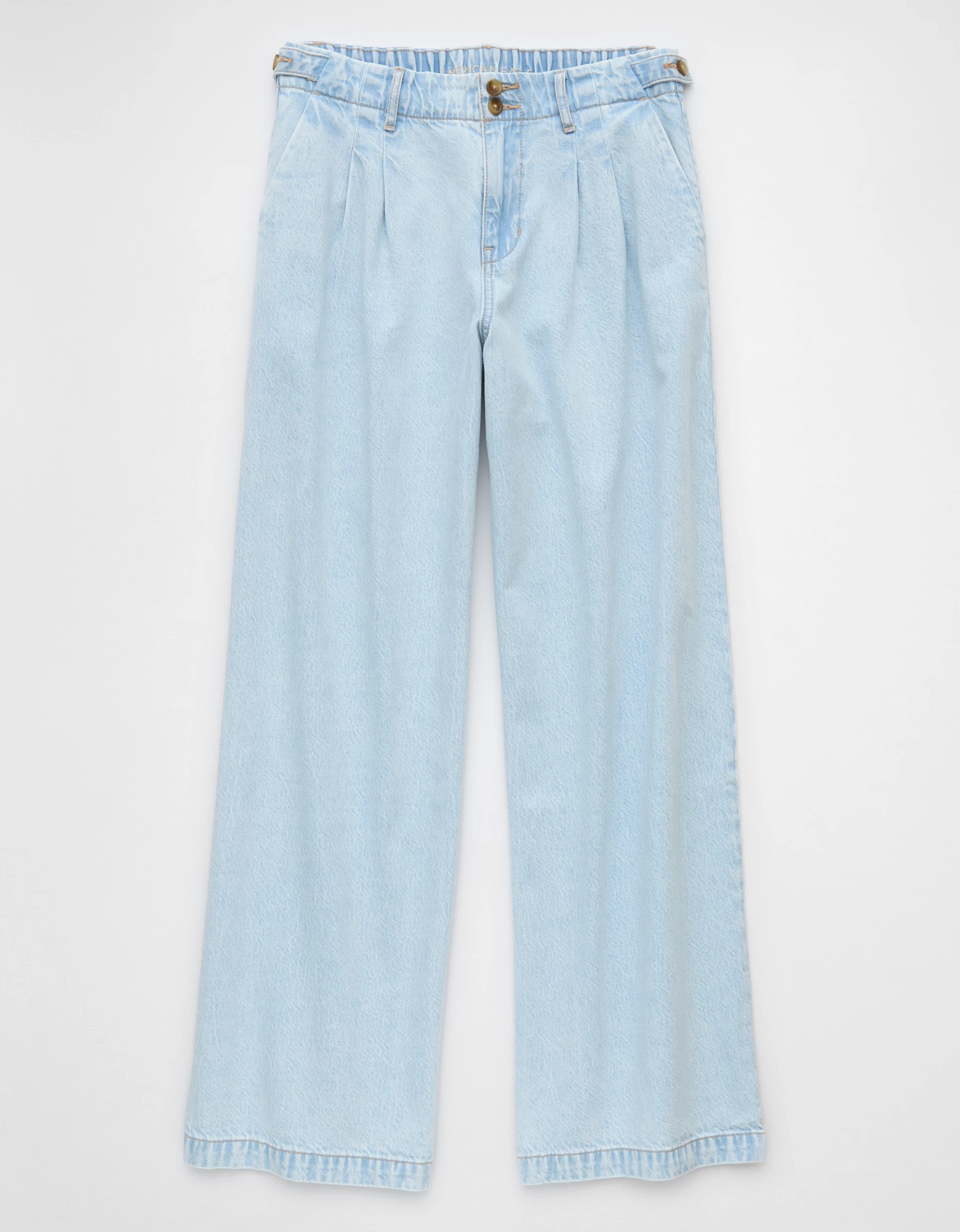 AE Strigid High-Waisted Wide-Leg Trouser Jean | American Eagle Outfitters (US & CA)