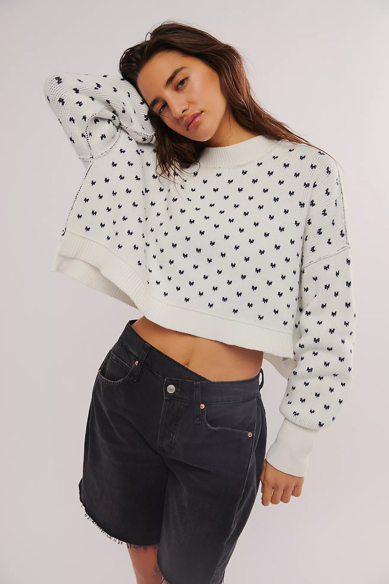 Easy Street Patterned Crop | Free People (Global - UK&FR Excluded)