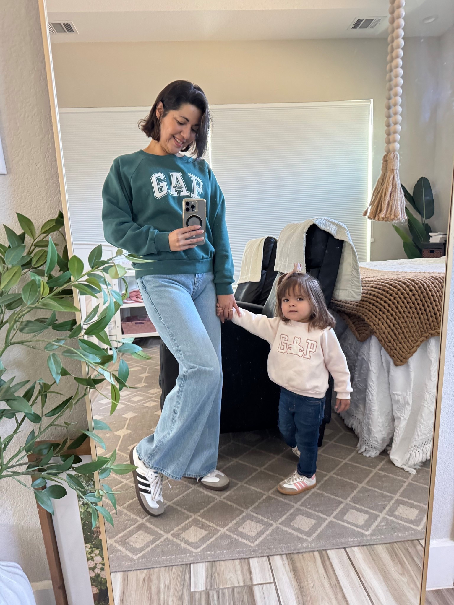 Mommy and me casual outfit of the day! 

#LTKdayinmylife #LTKKids #LTKValentine