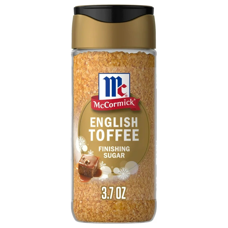 McCormick Naturally Flavored English Toffee Finishing Sugar, 3.81 oz - Walmart.com | Walmart (US)
