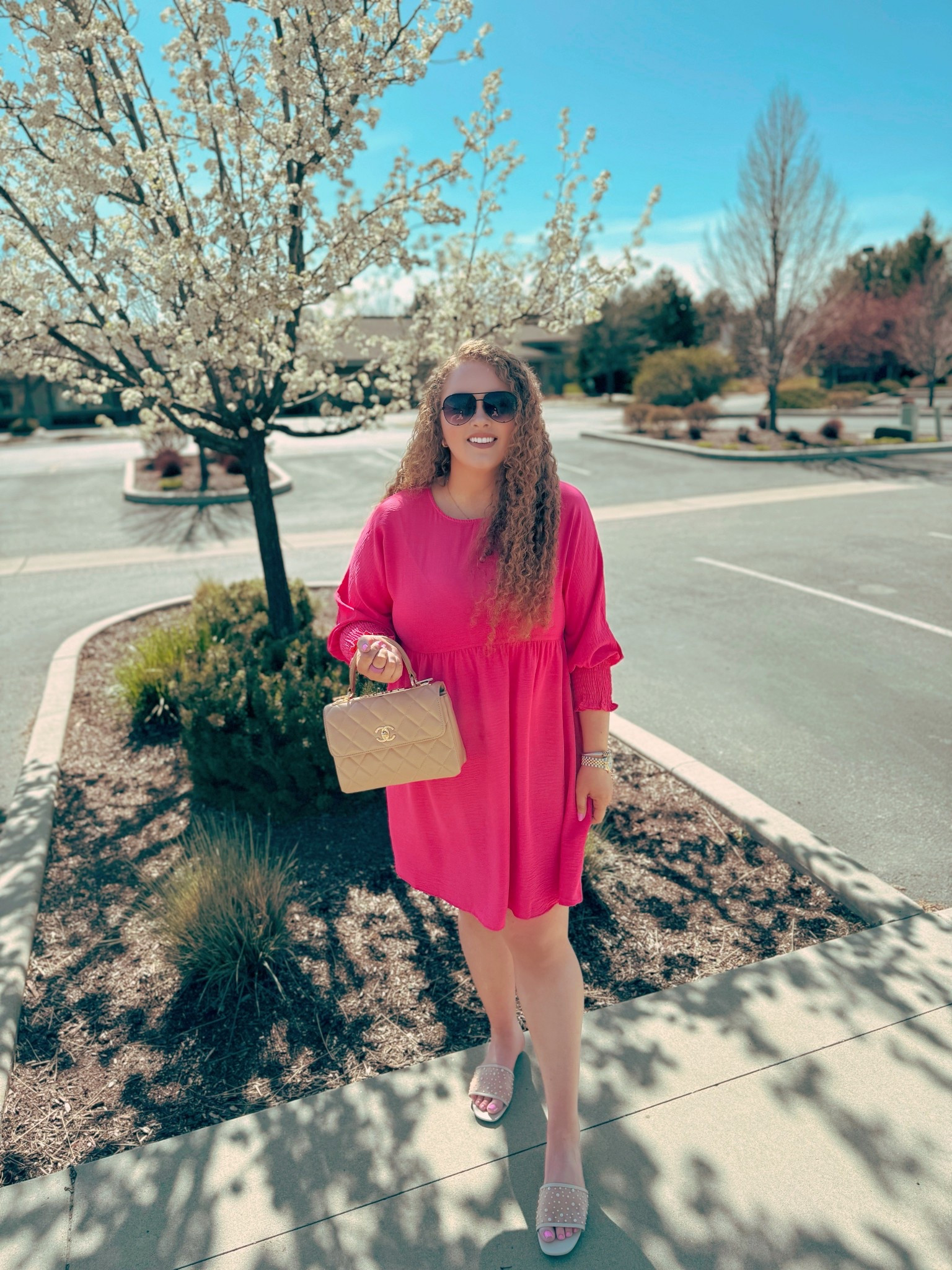 Soft, graceful, and timeless—step into elegance with every stitch of this pink beauty. 💖dress | pink dress | spring dress | amazon dress | amazon pink dress | amazon spring dress | vacation dress | sandals | pearl sandals | target sandals | amazon finds | amazon spring outfit | amazon spring look | spring break dress | amazon spring break outfit | dinner dress | amazon vacation dinner dress  | spring fashion | spring outfit | amazon spring outfit | resort wear | baby shower dress | spring wedding guest dress | gender reveal dress | spring event dress | spring event outfit 

#LTKStyleTip #LTKMidsize #LTKFindsUnder100