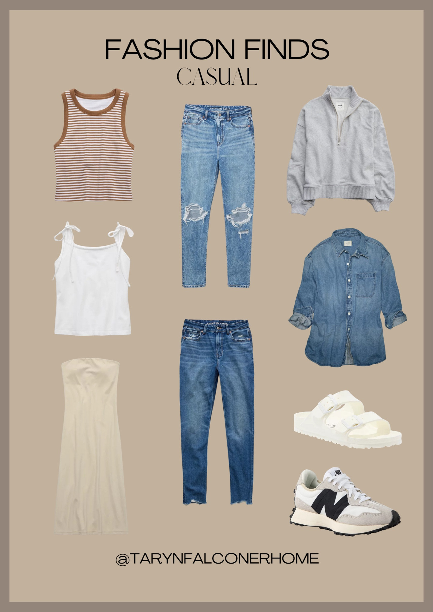 Casual fashion finds!

#casual #looks #fashionfinds #budgetfriendly #casualfashion #clothing #shoes #jeans #tanktop

#LTKshoes #LTKstyletip #LTKsummer