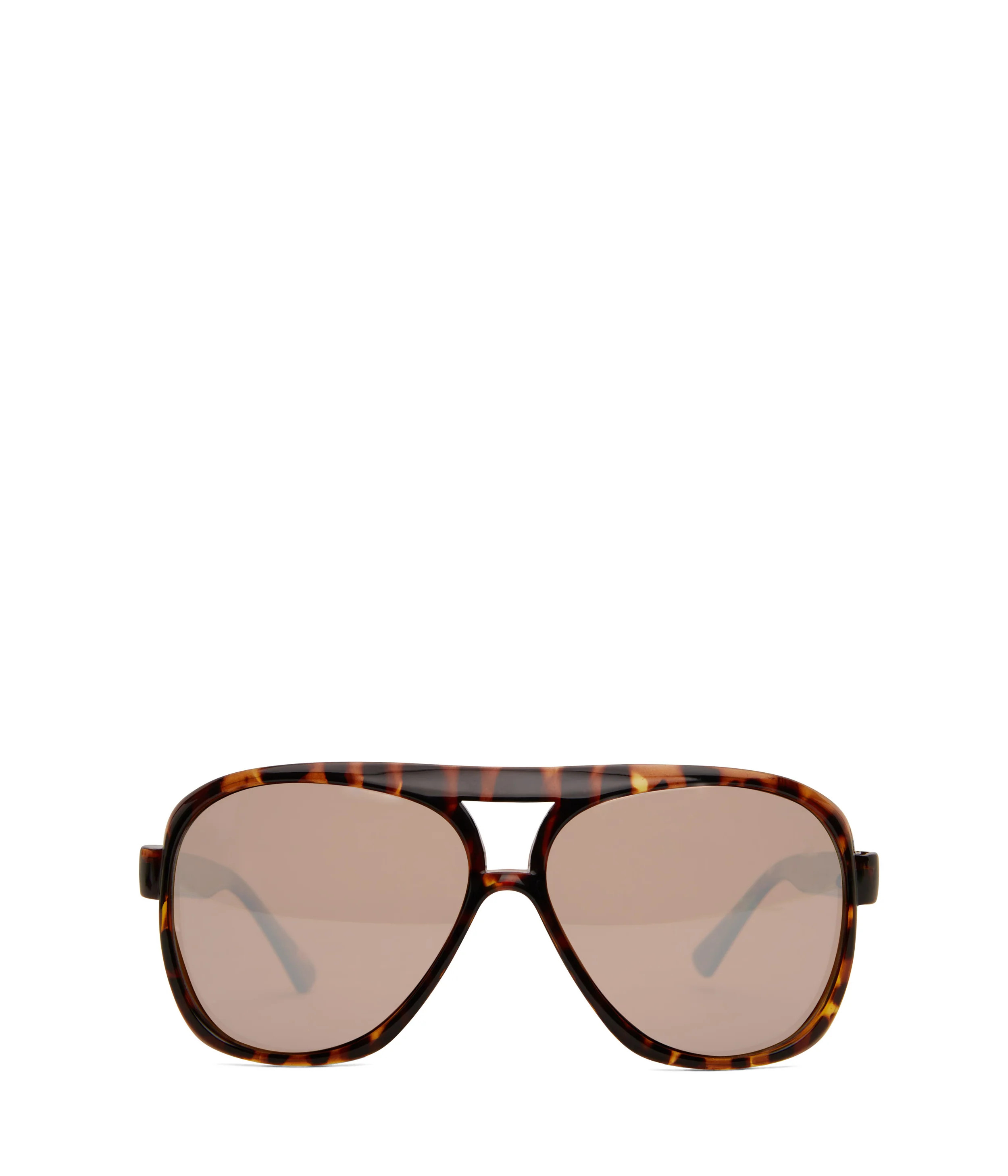 AVIATOR Brown Aviator Sunglasses | Matt & Nat