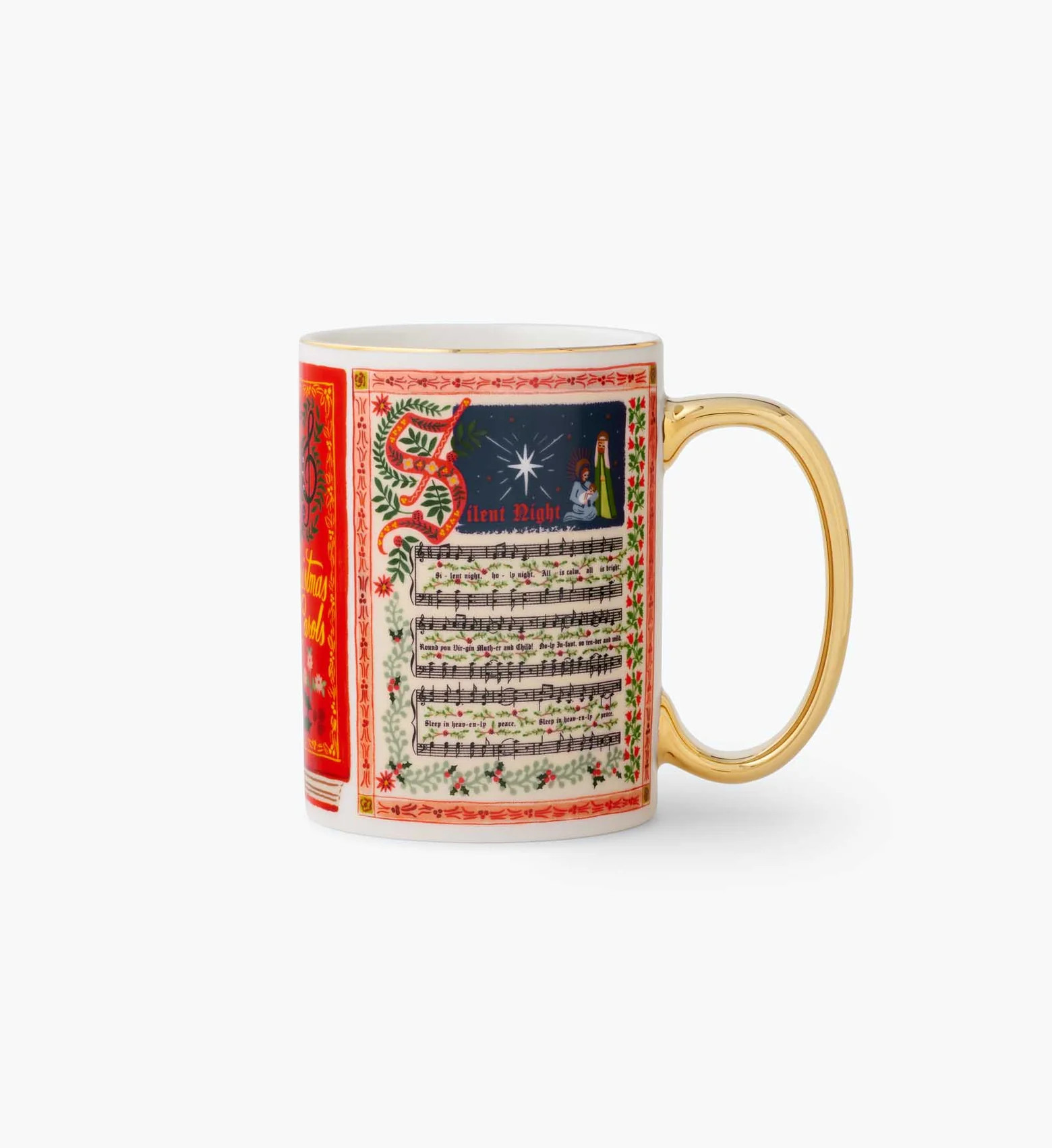 Holiday Porcelain Mug - Cardinals | Rifle Paper Co.