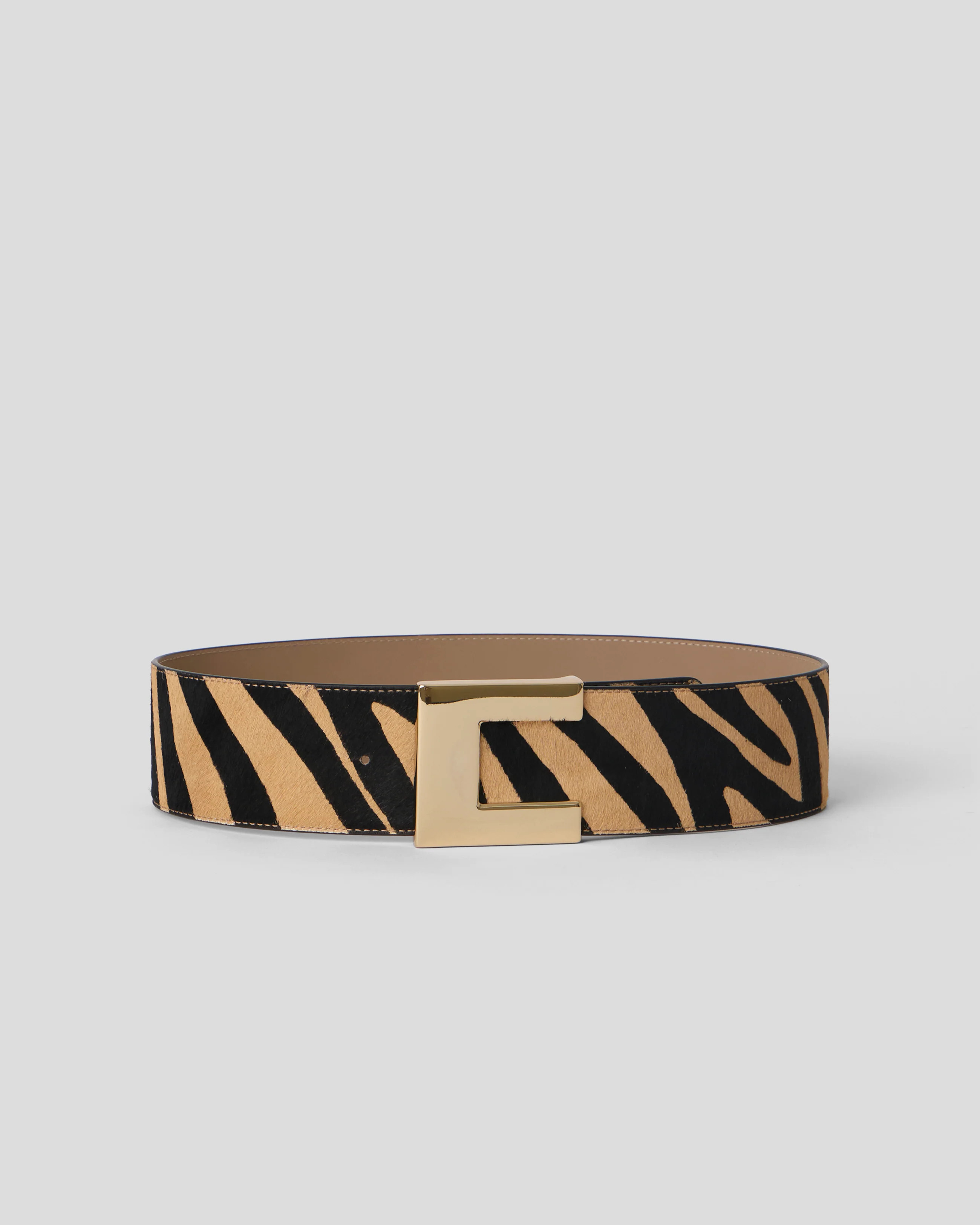 NATHAN CALF-HAIR LEATHER BELT | B-Low The Belt