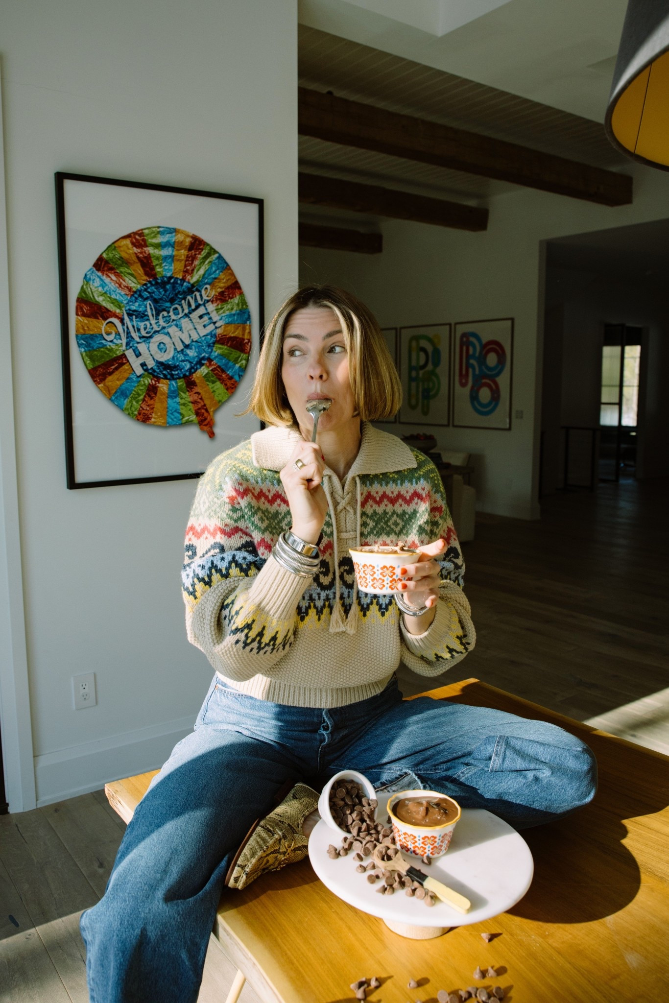 The cutest coziest FAIR ISLE ❄️✨