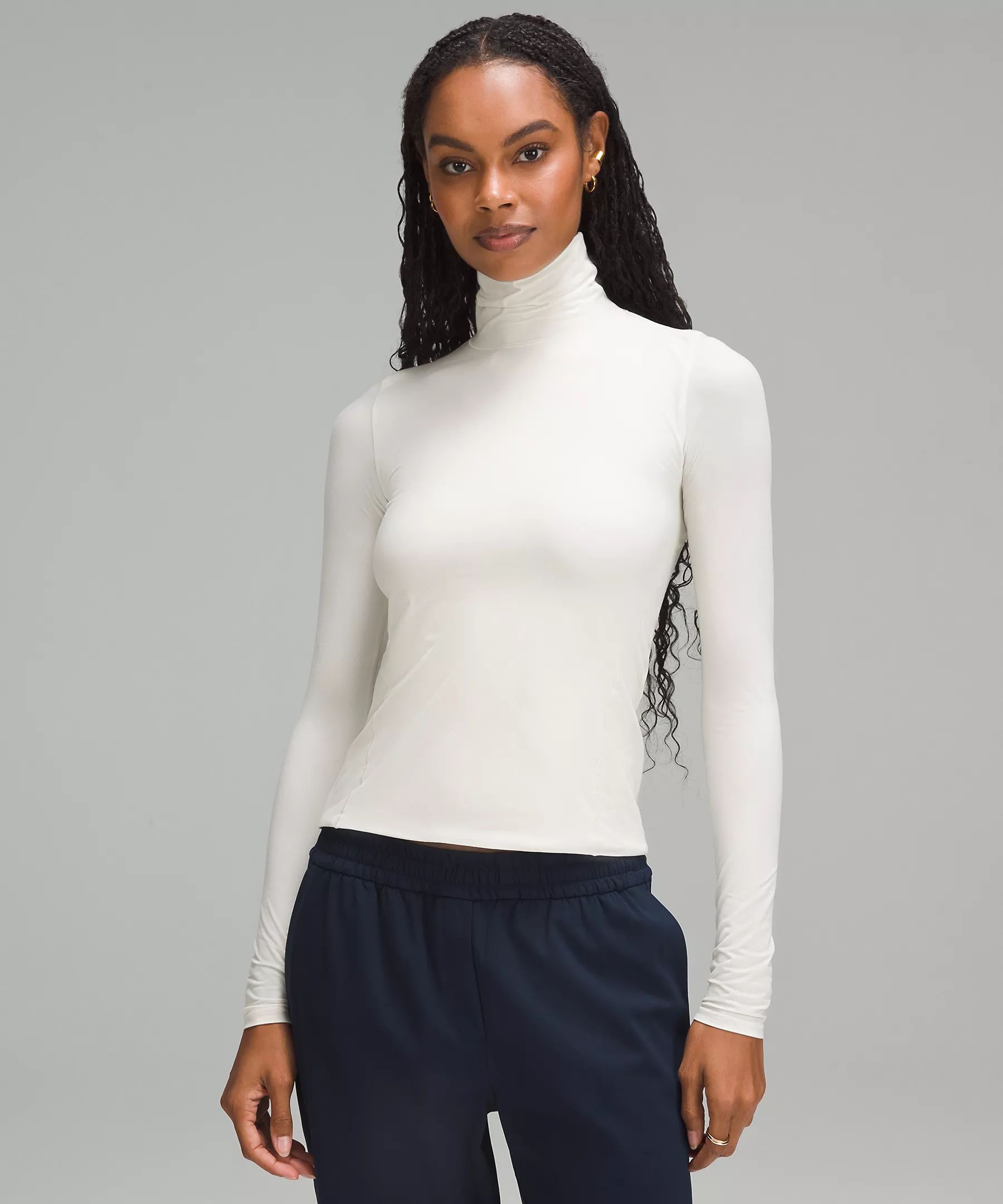 Wundermost Ultra-Soft Nulu Long-Sleeve Turtleneck | Women's Long Sleeve Shirts | lululemon | Lululemon (US)