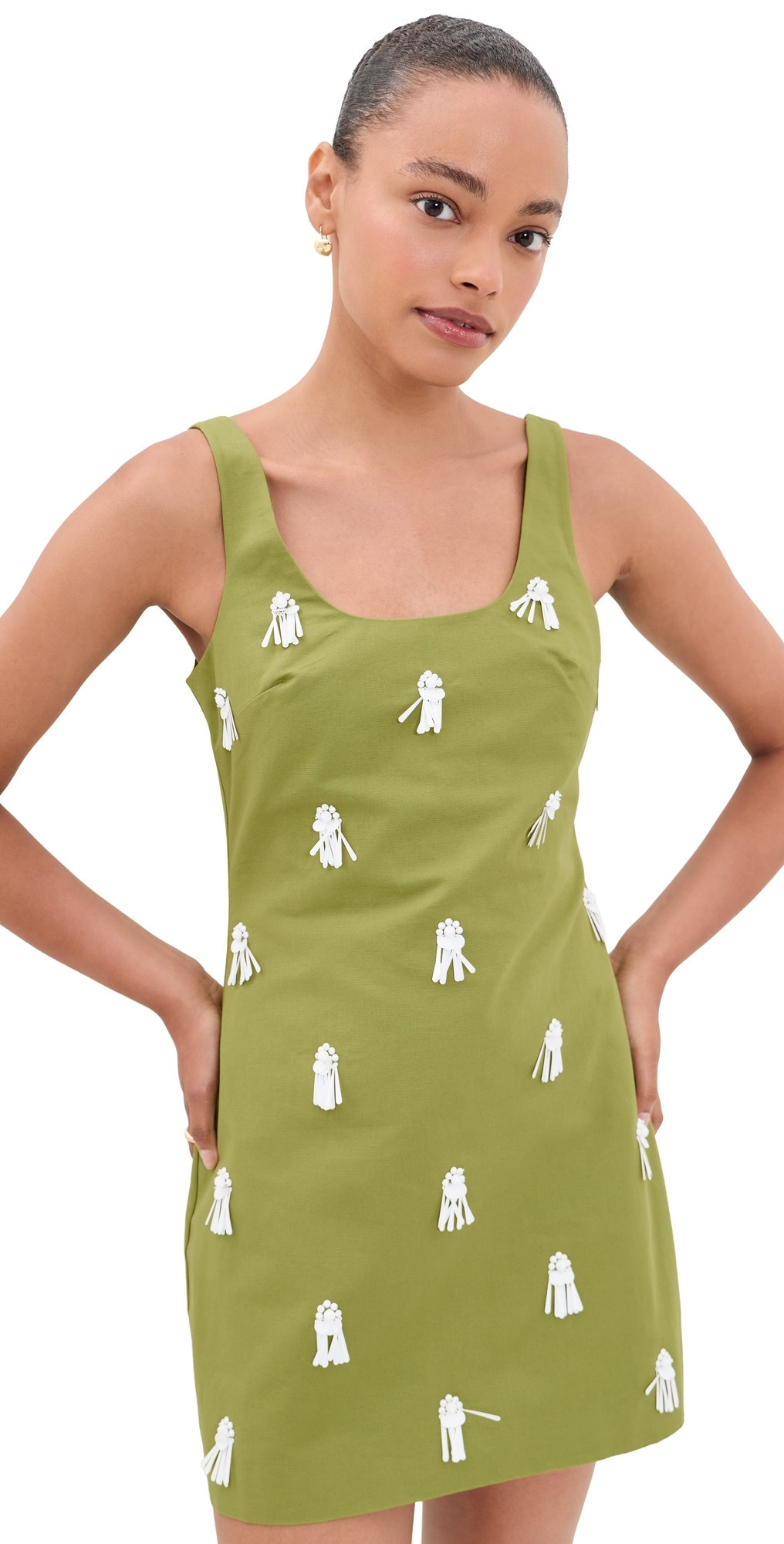 Hunter Bell Collins Mini Dress Palm Sand Dollars 6 | Shopbop