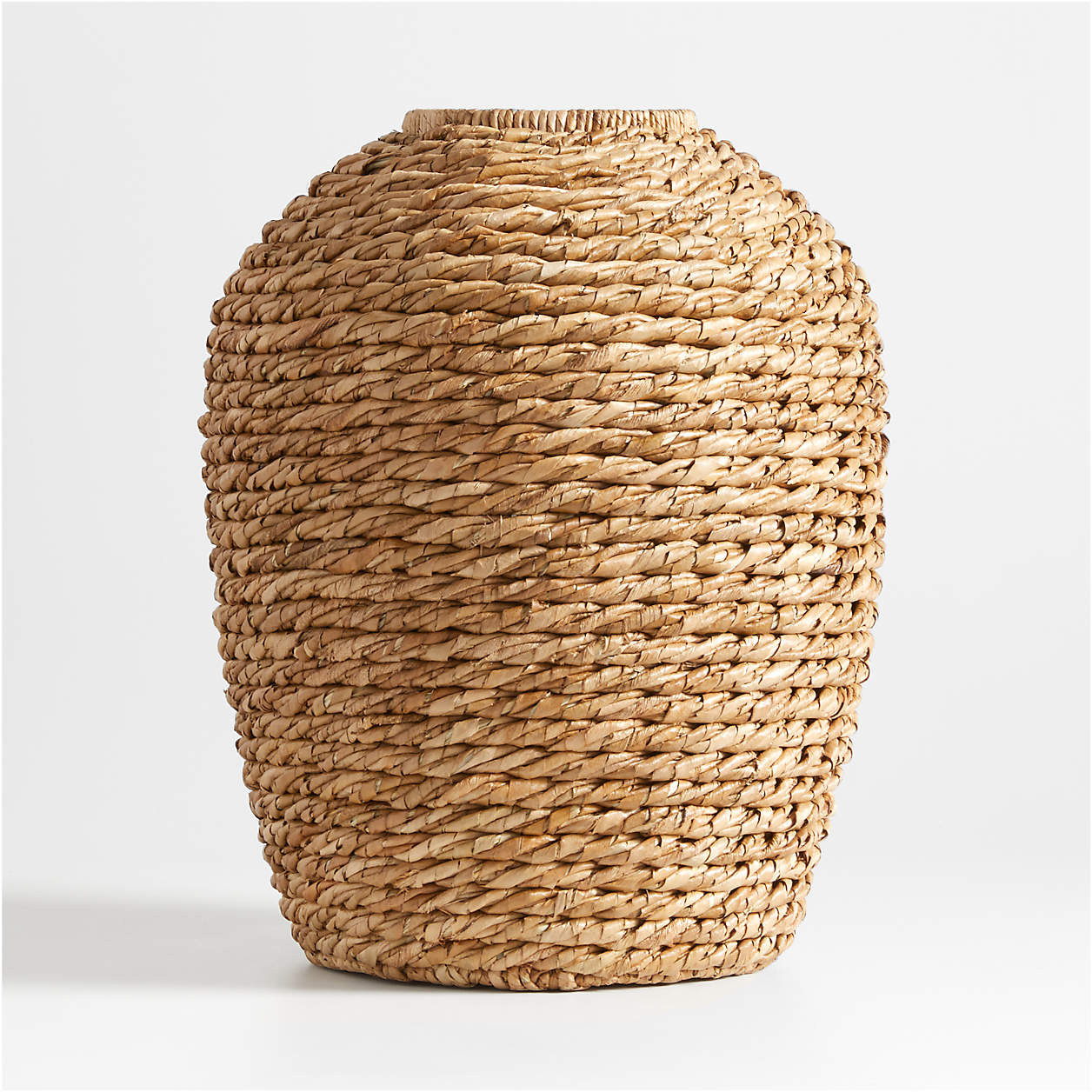 Medium Handwoven Seagrass Vase 17" + Reviews | Crate & Barrel | Crate & Barrel