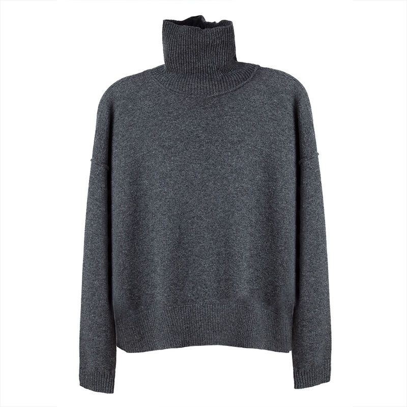 Wool Cashmere Turtleneck Sweater | Cuyana