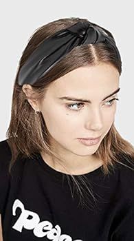 Black Leather Headbands for Women Go with Everything. Black Knot Headband Made for any Occasion. ... | Amazon (US)