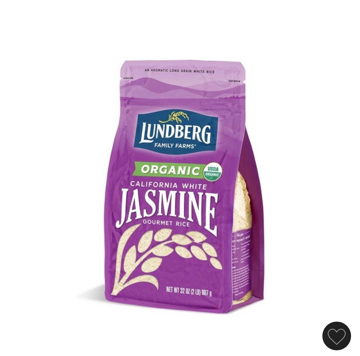 LUNDBERG
FAMILY FARMS™
Regenerative
Organic
USDA ORGANIC
Certified®
BRONZE
WHITE RICE
JASMINE

#LTKHome #LTKfoodie