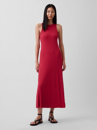 Modern Rib Shelf-Bra Maxi Dress | Gap (US)
