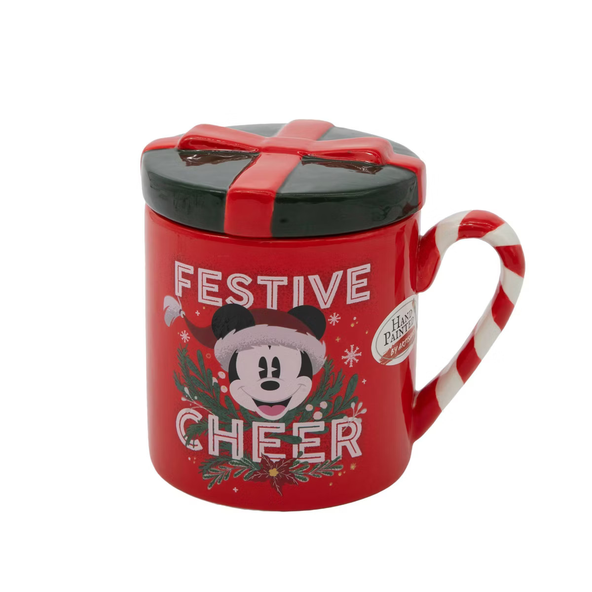 Disney 18.6oz Ceramic Lid Mug Red | Target