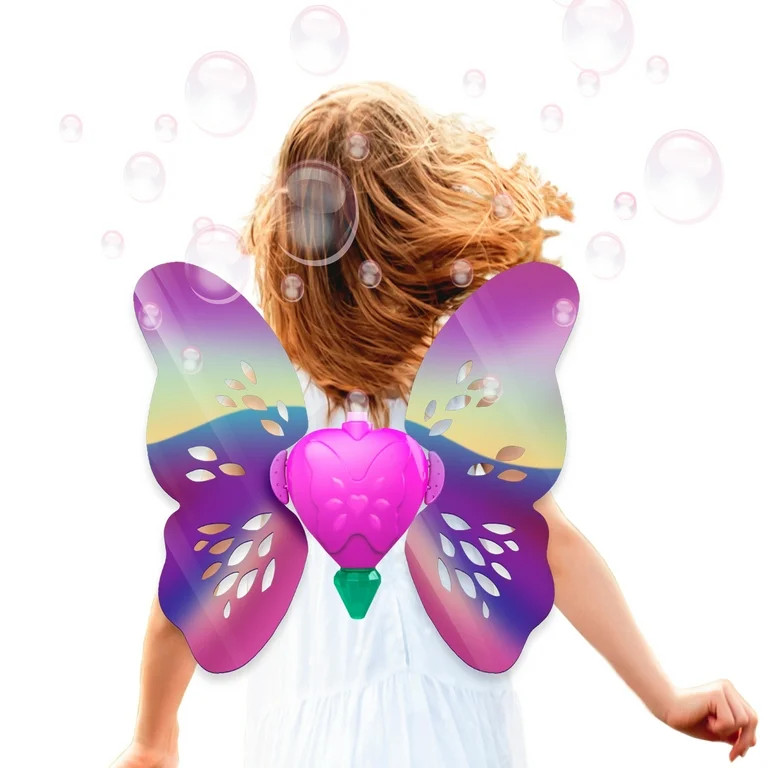 Fairy Bubbly Wings - Create up to 1,500 Bubbles Per Minute!  Ages 3+ years | Walmart (US)
