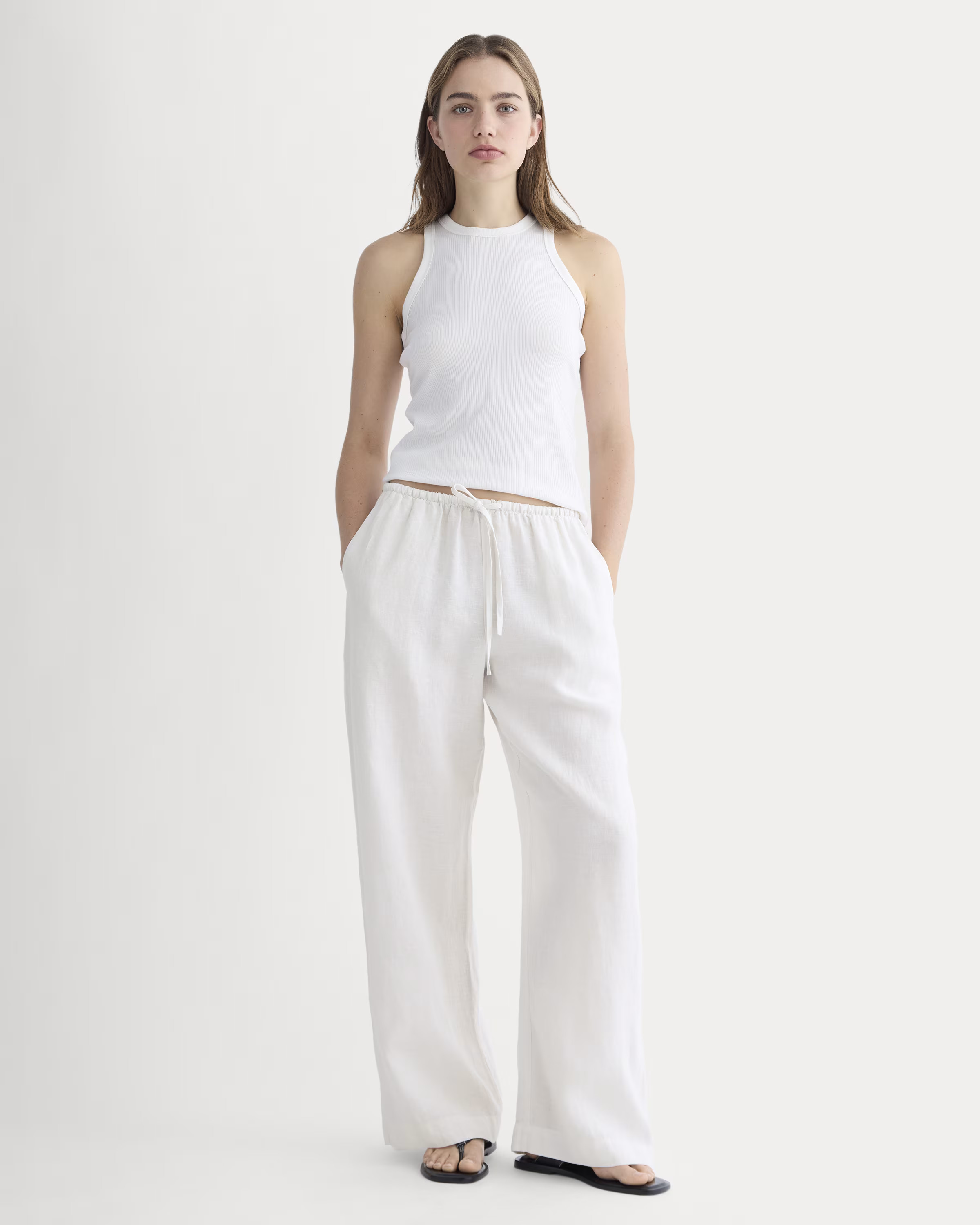 The Drawstring Pant in Linen | Everlane