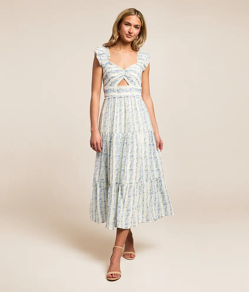 Floral Tiered Maxi Dress | Buckle