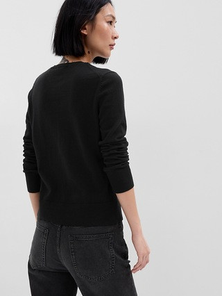 Crewneck Cardigan | Gap Factory