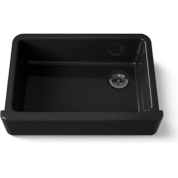 KOHLER Whitehaven® 32-3/4" Farmhouse Self-Trimming Undermount Single-Bowl Kitchen Sink Undermoun... | Amazon (US)
