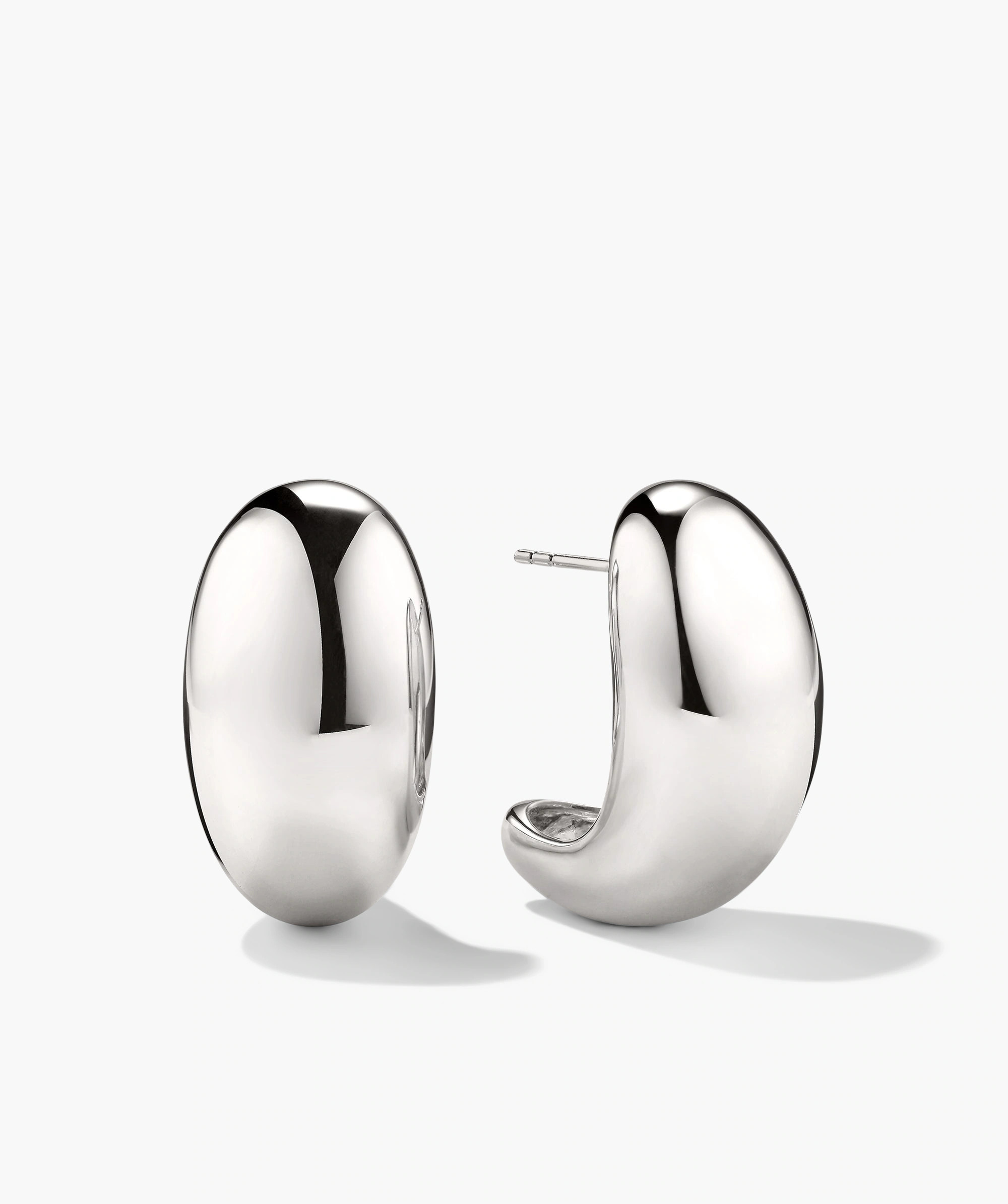 18k Gold Vermeil Handcrafted Mega Dôme Earrings - Jewelry | Mejuri | Mejuri Fine Crew
