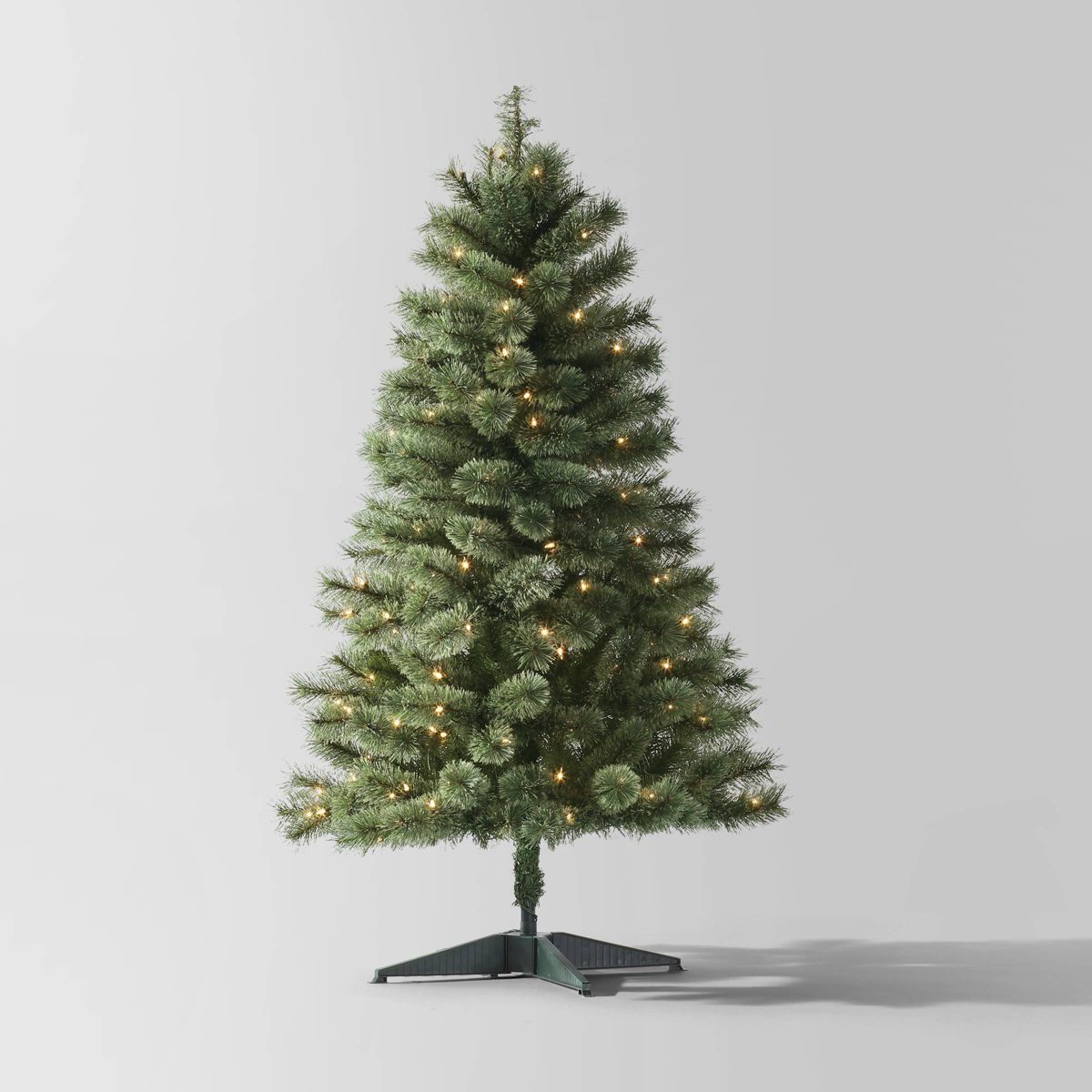 4.5' Pre-lit Virginia Pine Artificial Christmas Tree Clear Lights - Wondershop™ | Target