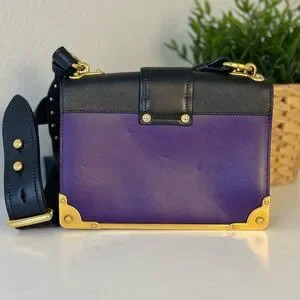 Prada Cahier City Calf And Saffiano Croasbody Shoulder Bag | Poshmark