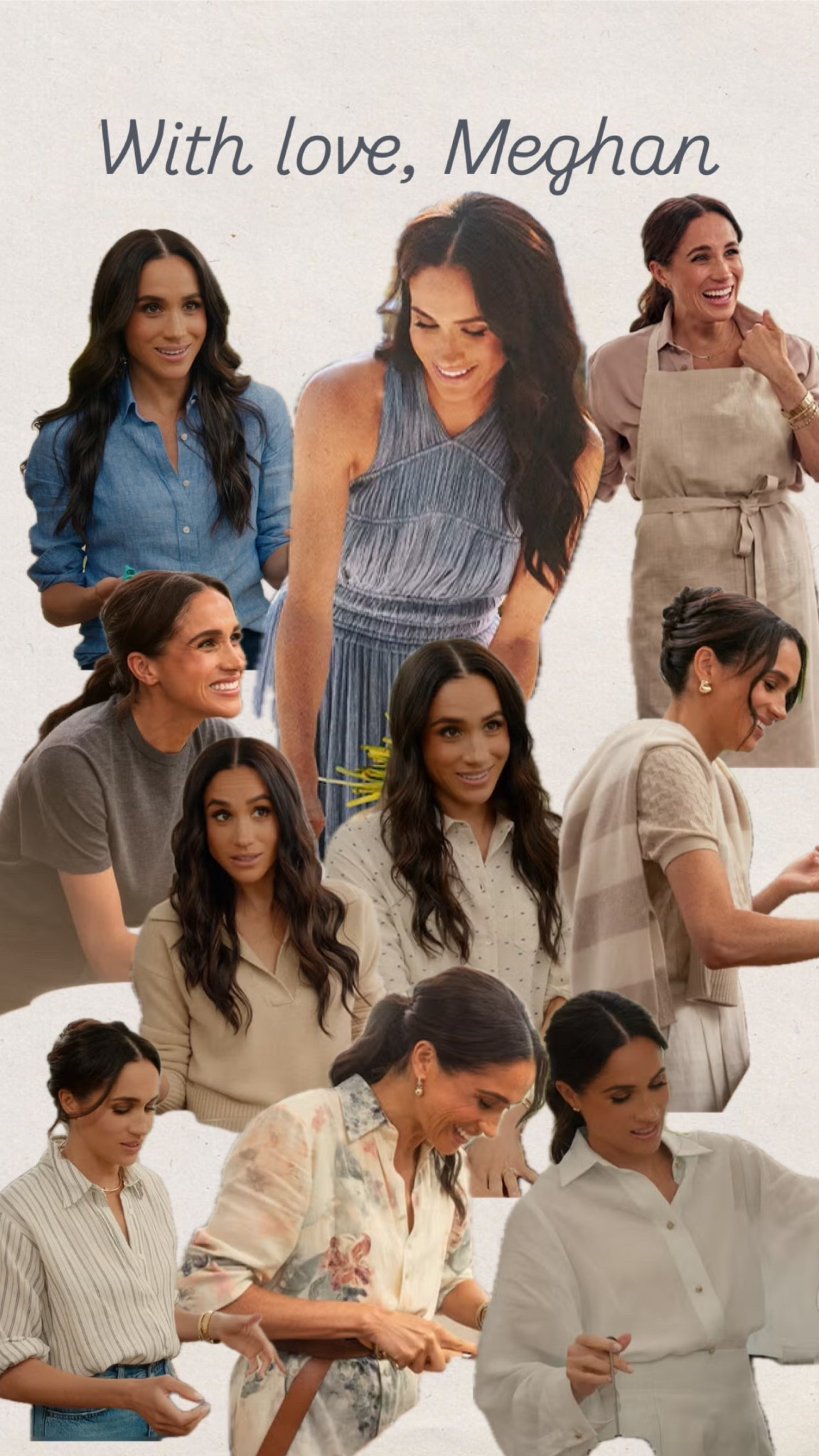 With love, Meghan
Meghan Markle
Ulla Johnson
Linen apron
Linen shirt
Linen dress
Look for less
Striped sweater
Celebrity style
Madewell t-shirt
Netflix

#LTKFindsUnder100 #LTKFindsUnder50 #LTKStyleTip