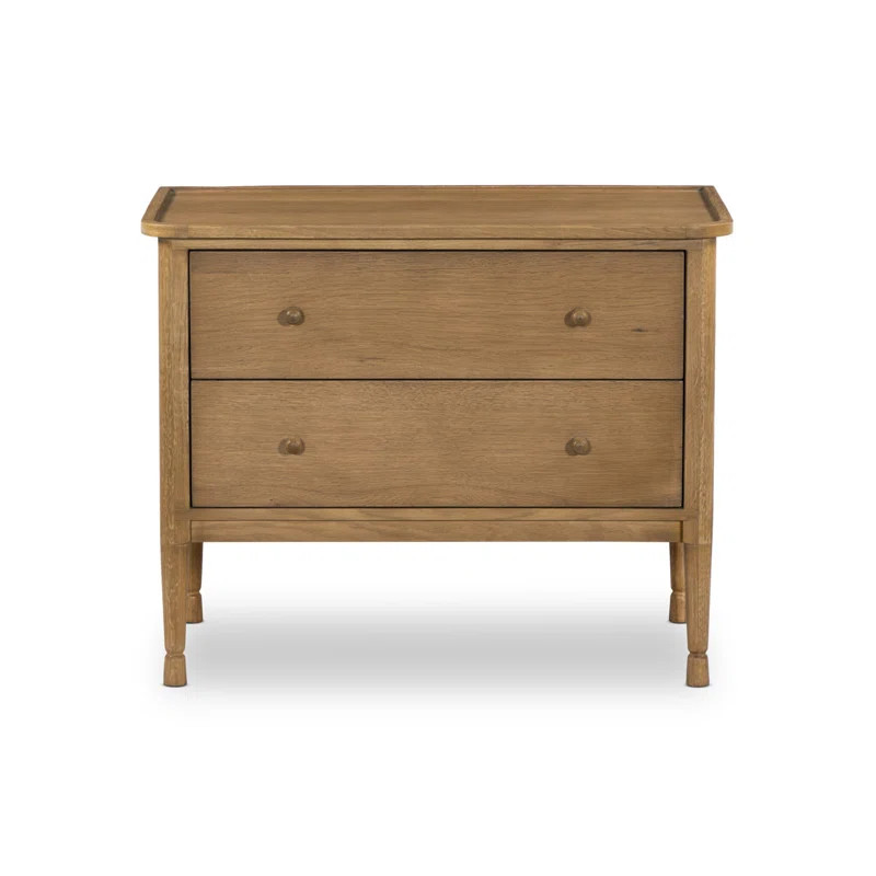 Franny Nightstand-Saddle Brown | Perigold