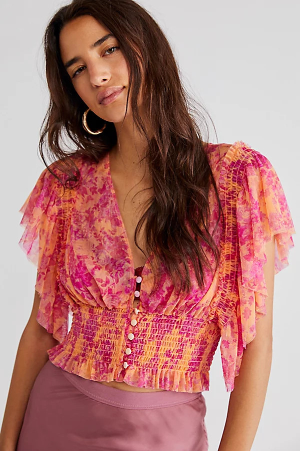 Sugar Top by Free People, Hot Tropics Combo, S | Free People (Global - UK&FR Excluded)