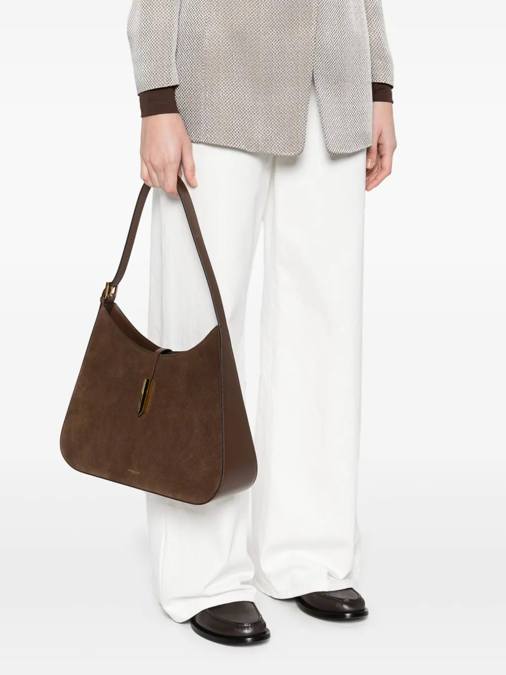 DeMellier Large Tokyo Shoulder Bag | Brown | FARFETCH | Farfetch Global